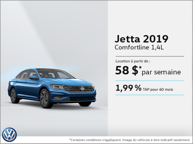 Louez la Jetta 2019!