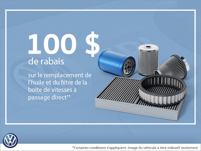 100$ de rabais!