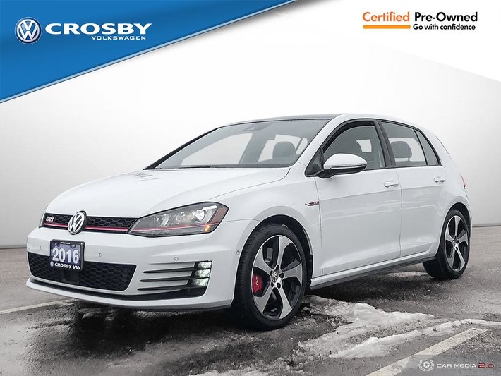 Used 2016 Volkswagen Golf Gti 5 Dr 2 0t Performance 6sp Dsg At W