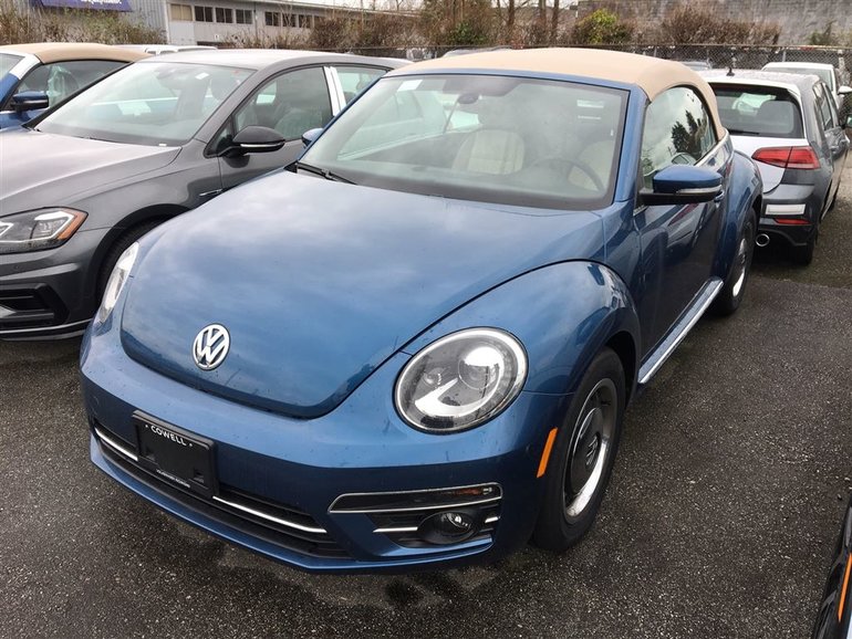 New 2018 Volkswagen The Beetle Convertible Coast 2.0T 6sp at w/Tip for