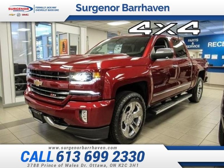 New 2018 Chevrolet Silverado 1500 LTZ - Z71 - Sunroof ...