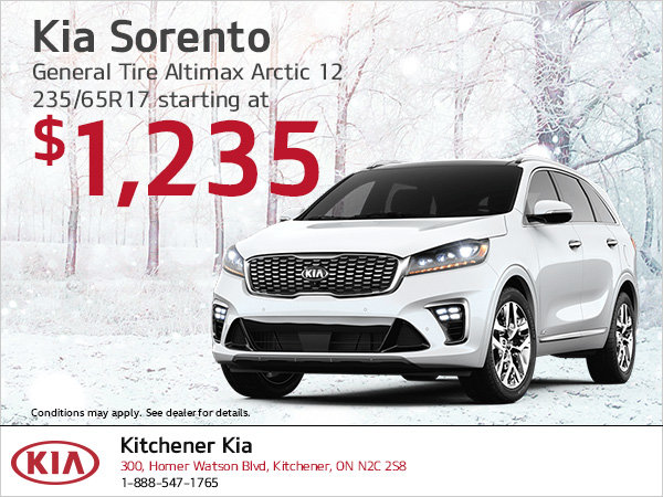 Kia Sorento | Winter tire special