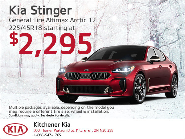 Kia Stinger | Winter tire special