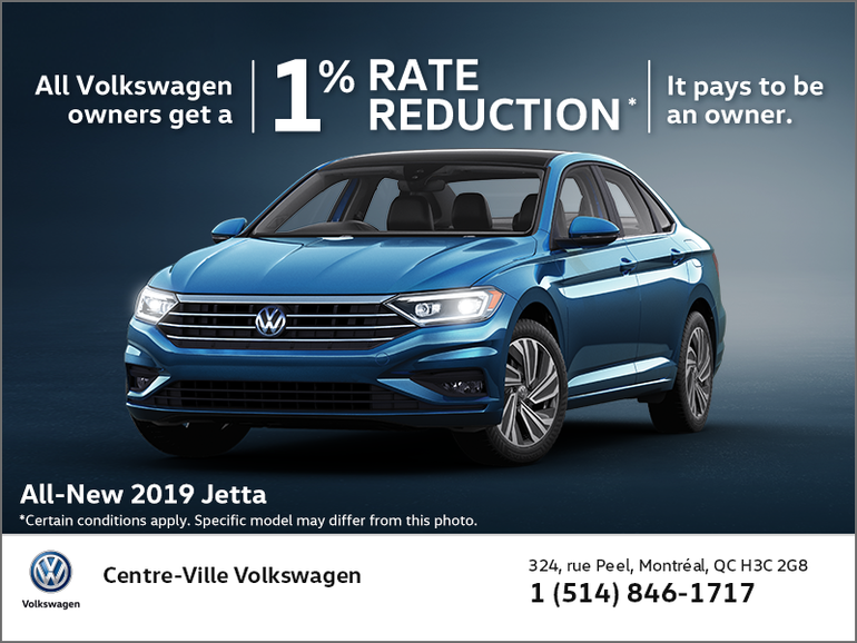 Save on the 2019 Jetta!