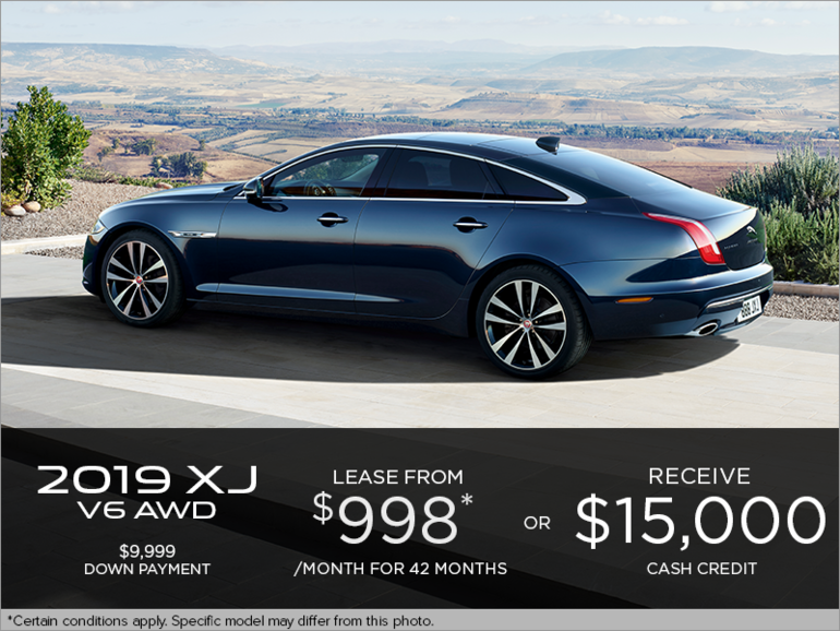The 2019 Jaguar XJ V6 AWD