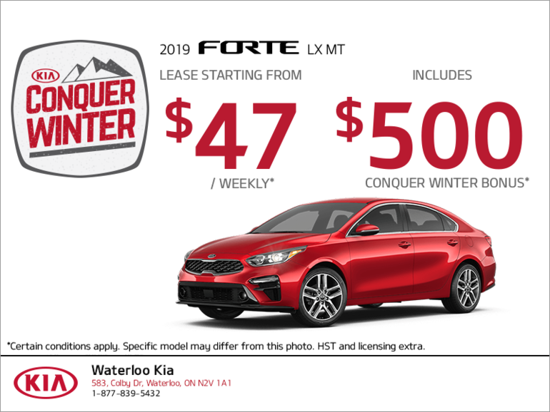 Get the 2019 Kia Forte!