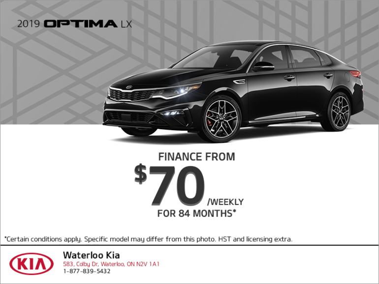 Finance the 2019 Kia Optima!