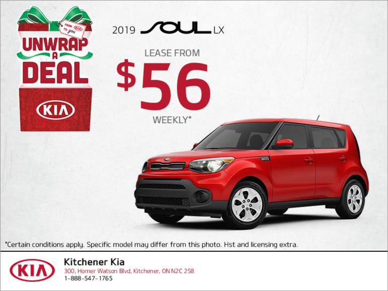 Lease the 2019 Kia Soul