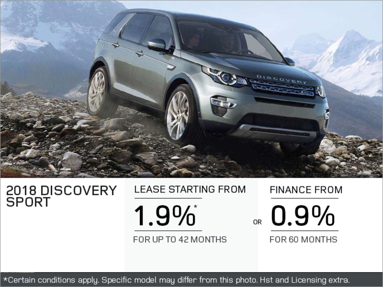 The 2018 Discovery Sport