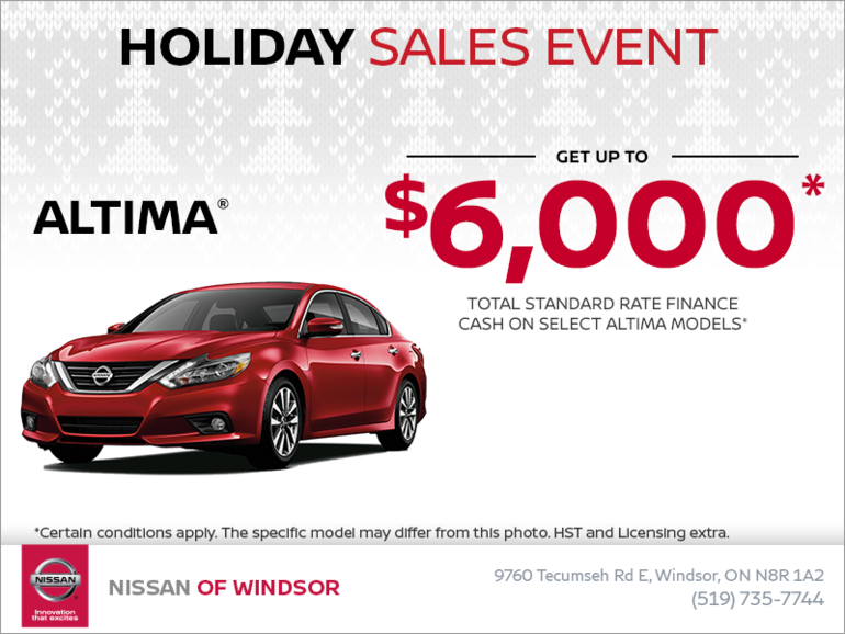 Get the 2018 Nissan Altima Today!