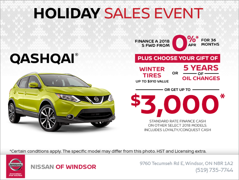 Get the 2018 Qashqai today!