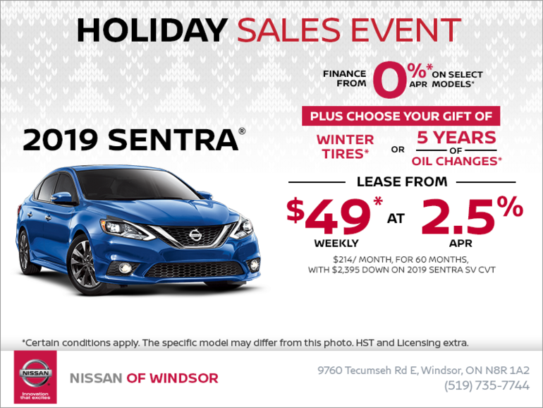Get the 2019 Sentra Today!