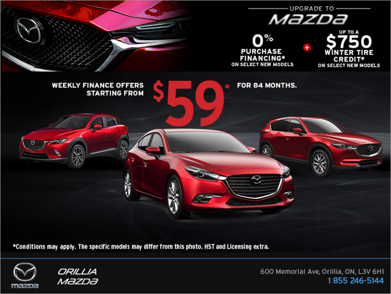 Upgrade to Mazda