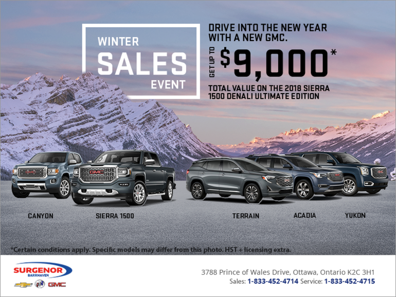 Winter Sales Event
