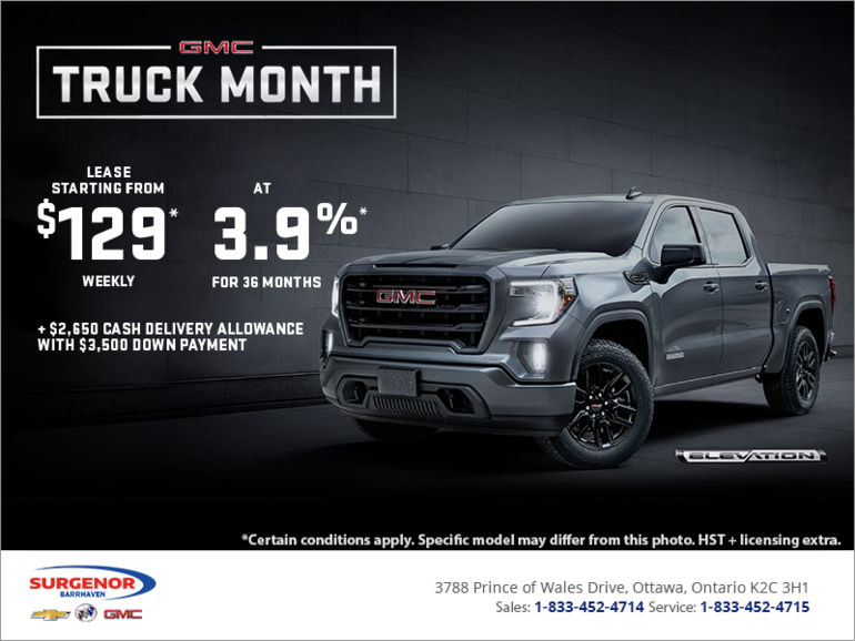 The GMC Truck Month Event!