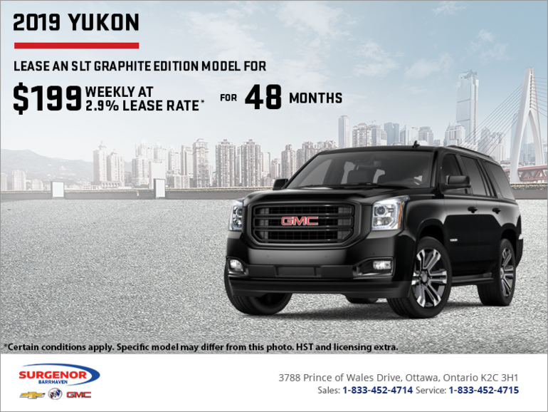 The 2019 GMC Yukon
