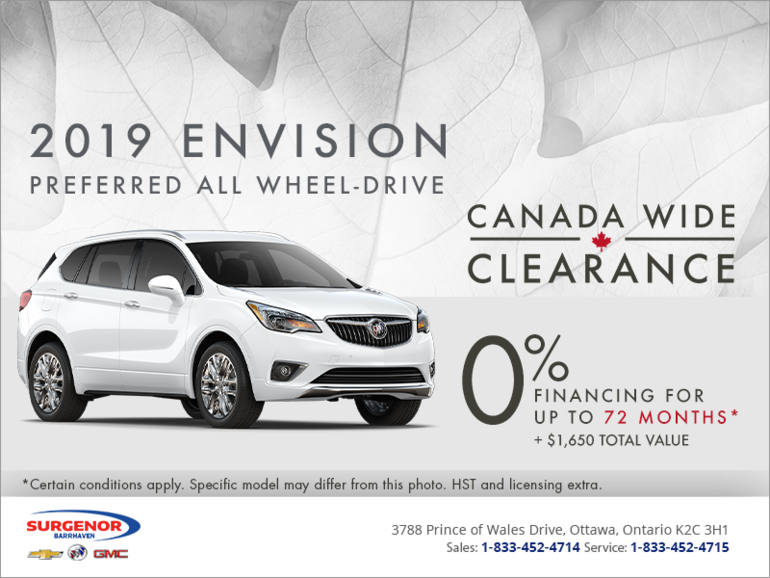 Get the 2019 Buick Envision