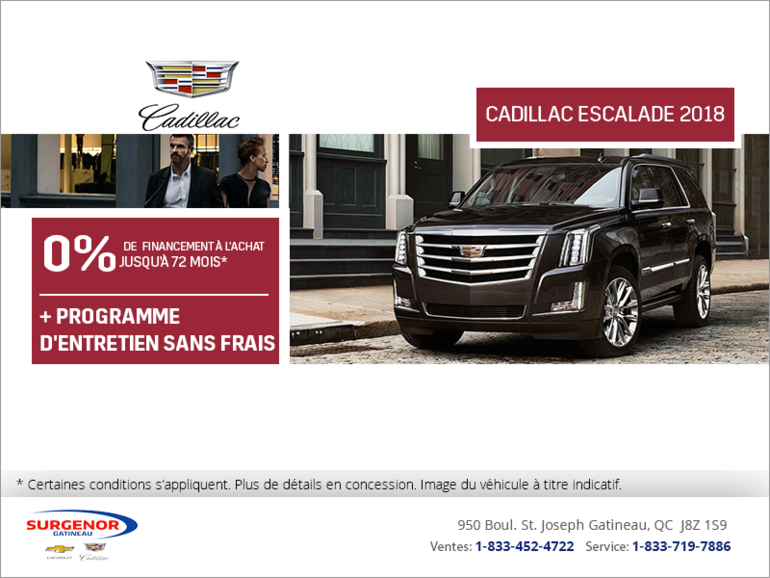 Cadillac Escalade 2018