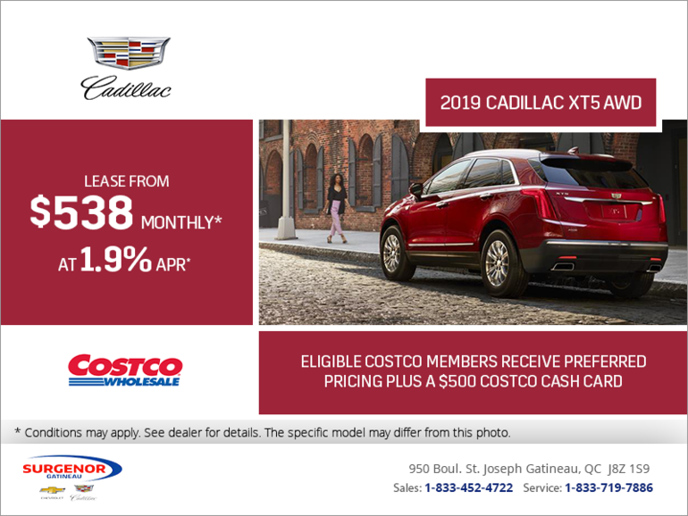 2019 Cadillac XT5