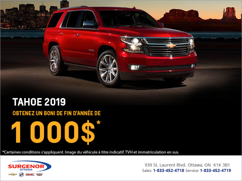 Chevrolet Tahoe 2019