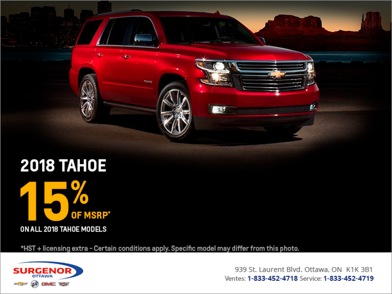 2018 Chevrolet Tahoe