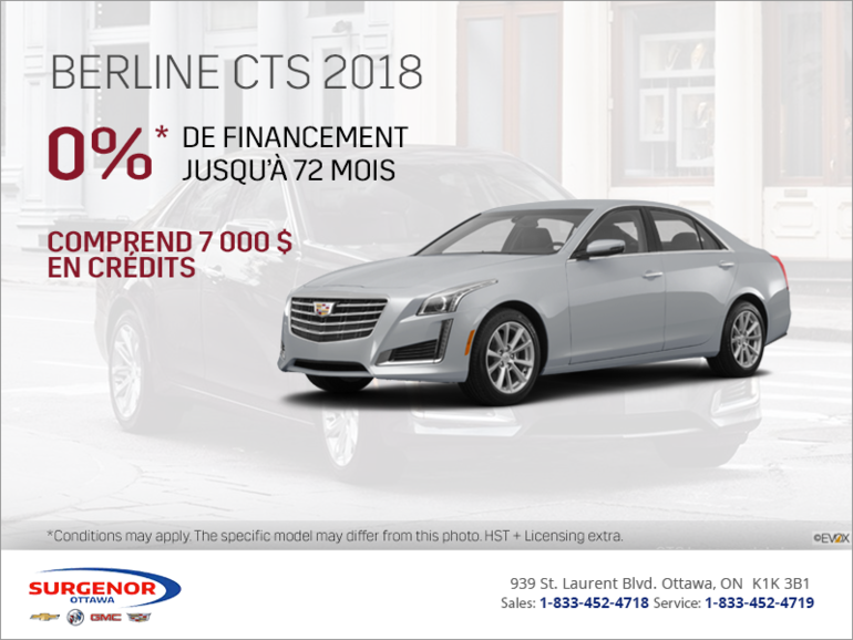 Cadillac CTS 2018