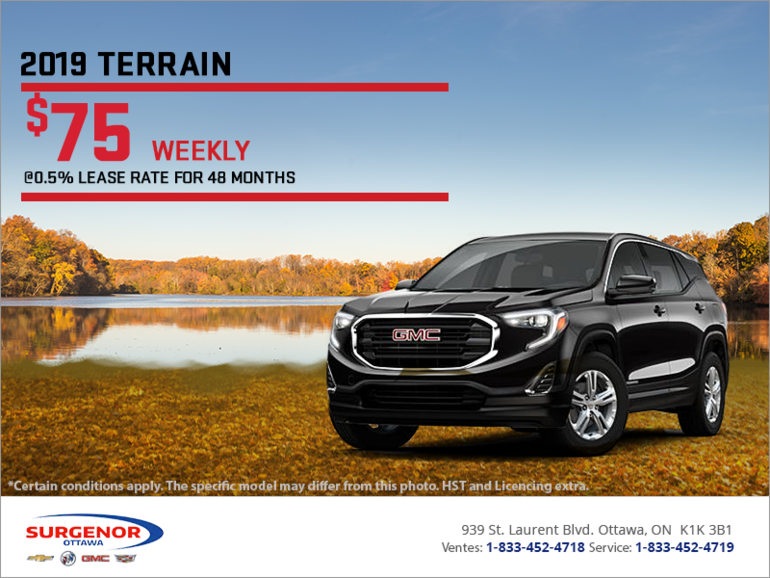 The 2019 Terrain