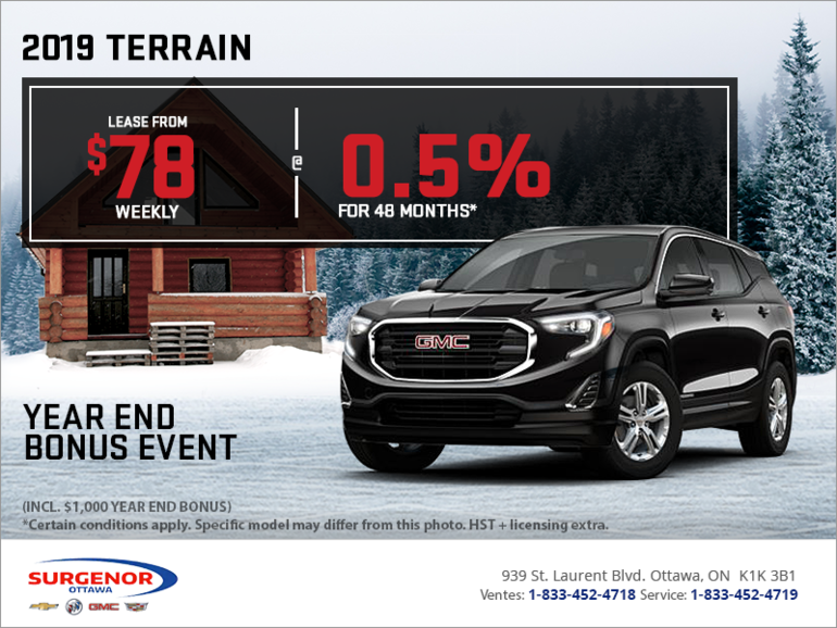 The 2019 GMC Terrain