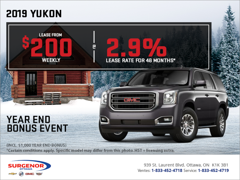 The 2019 GMC Yukon