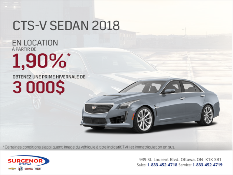 Cadillac CTS-V 2018