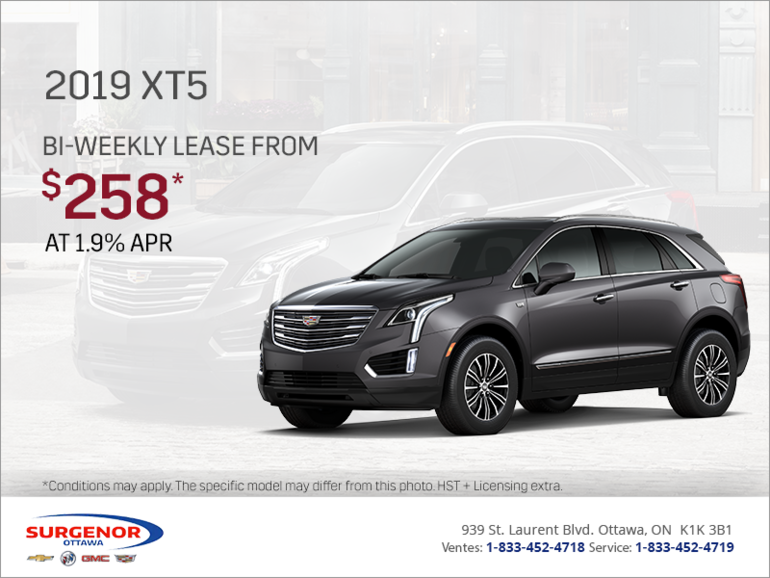 2019 Cadillac XT5