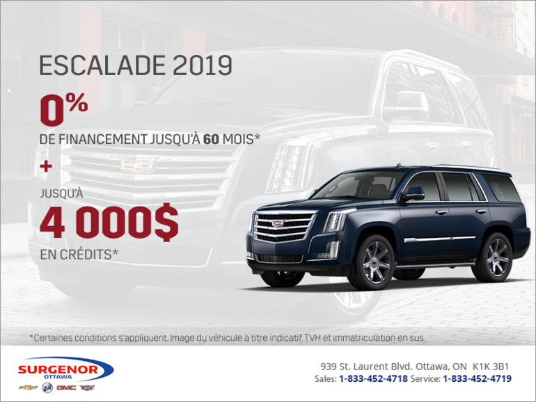 Cadillac Escalade 2019