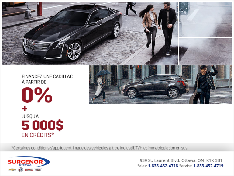 L'événement mensuel Cadillac
