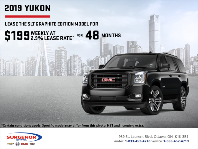 The 2019 GMC Yukon