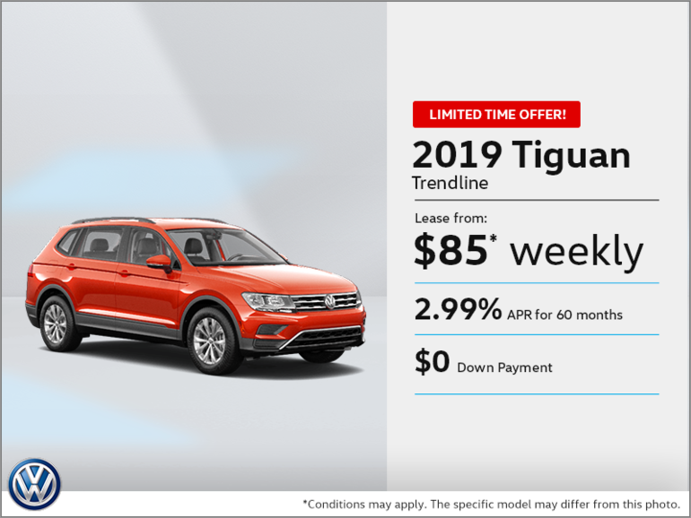 Lease the 2019 Tiguan!