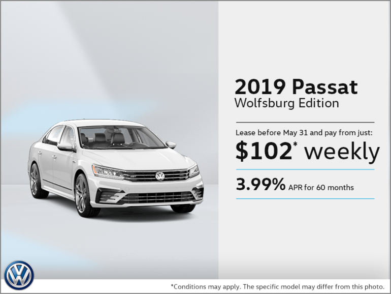Lease the 2019 Passat!