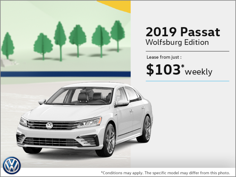 Lease the 2019 Passat!