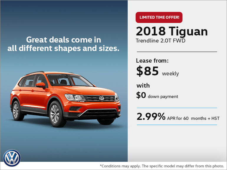 Get the 2018 Tiguan Today!