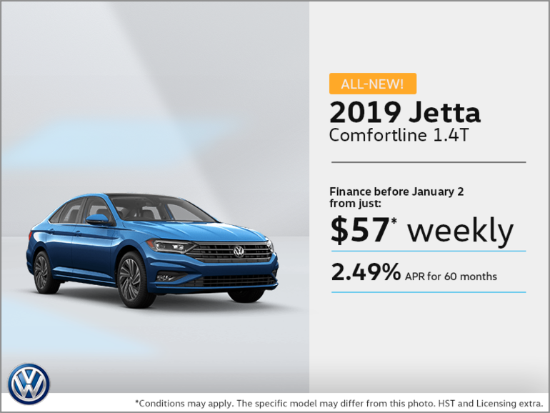 Get the 2019 Jetta Today!