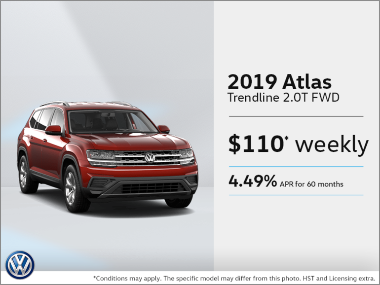 Lease the 2019 Atlas!