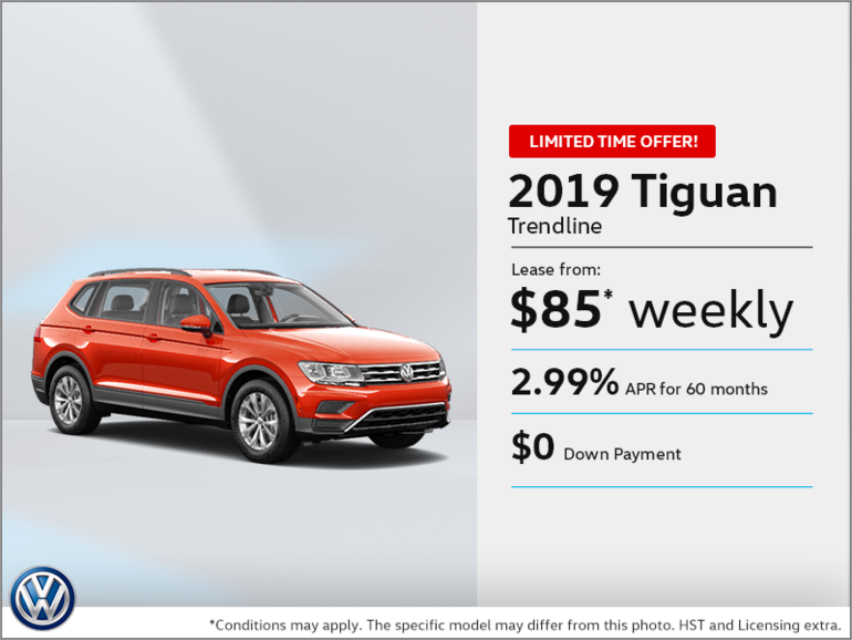 Lease the 2019 Tiguan!