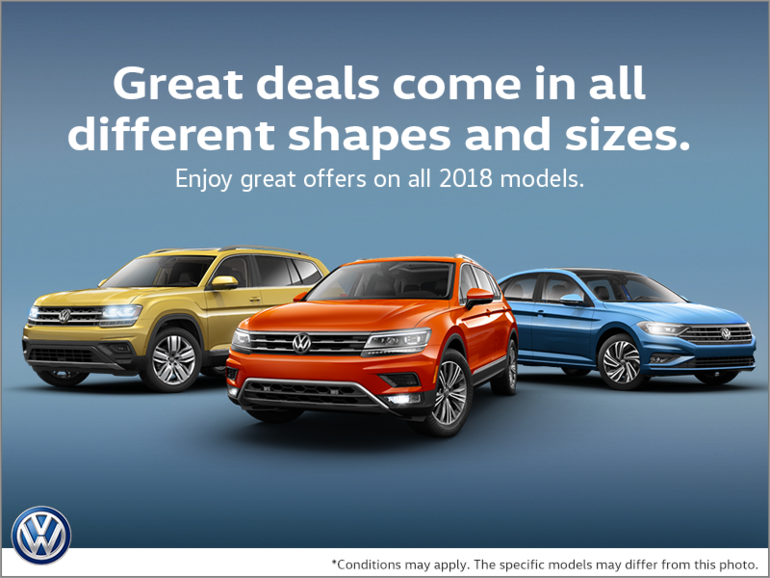 The Volkswagen Monthly Sales Event!