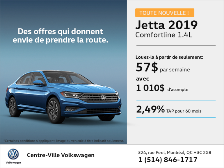La toute nouvelle Jetta 2019