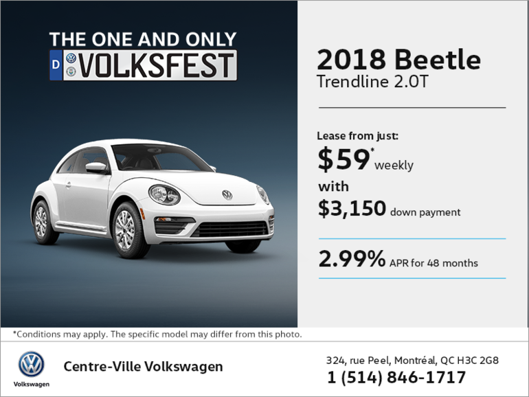 Get the 2018 Beetle Today!