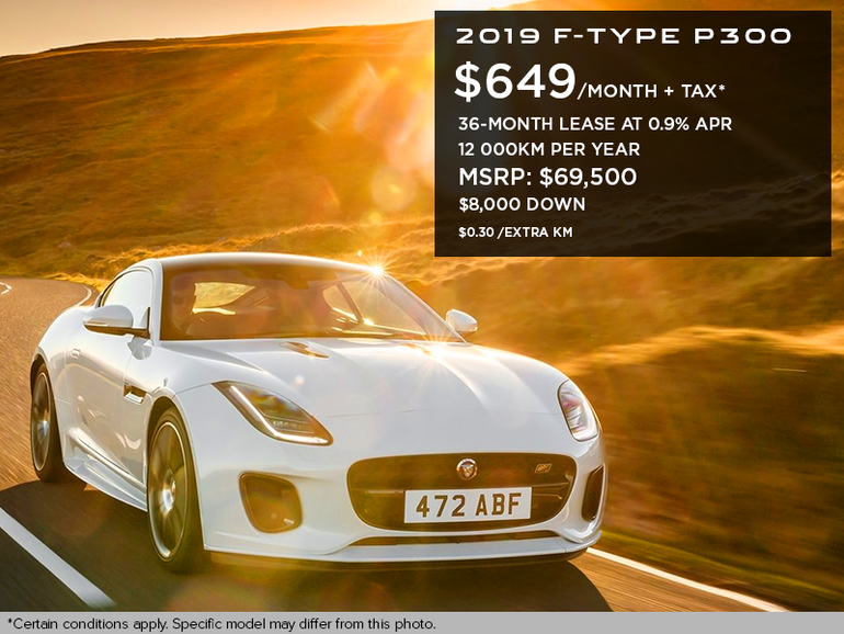 THE 2019 JAGUAR F-TYPE P300