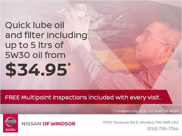 Lube Oil and Filter Service