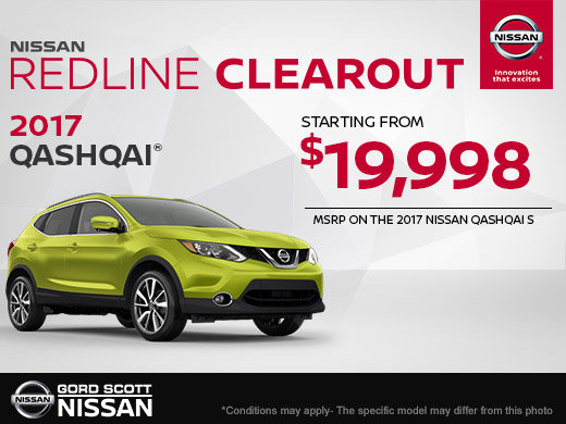 Get the 2017 Qashqai Today
