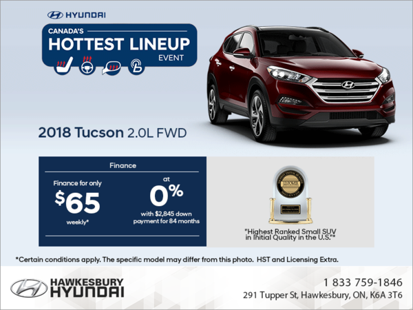 Get the 2018 Tucson today!