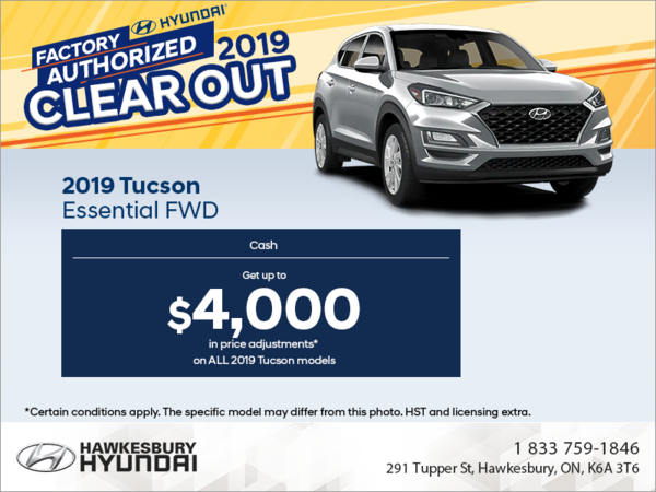 Get the 2019 Tucson today!