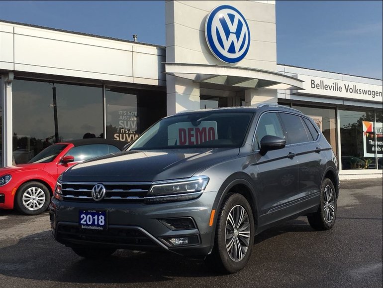 Used 2018 Volkswagen Tiguan Highline 2.0T 8sp at w/Tip 4MOTION Platinum ...